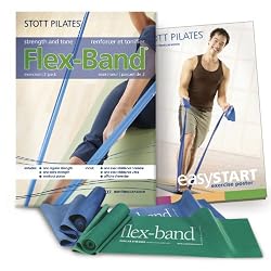 Stott Pilates Flex-Bands Gift Pack (Blue and Green)