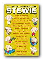Family Guy Stewie All I Know 24X36 Wall Poster 24301