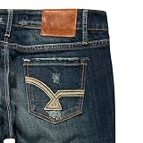 VIGOSS Embellished Back Womens Skinny Jeans