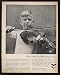 1963 Standard Oil Boy Playing Violin Print Ad (9613)