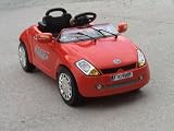 Review Smart Play Zone HT99815R / Ford Street KA style Kids ride on electric battery powered toy car with parental remote - Red