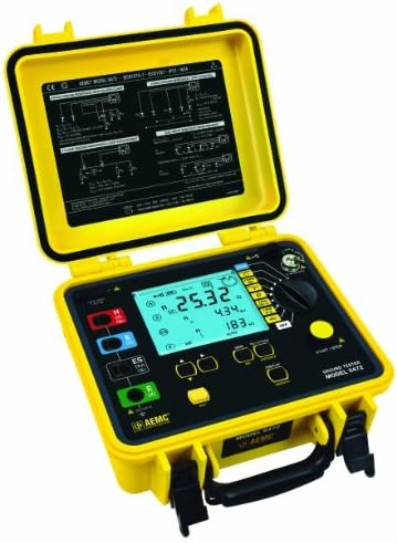 AEMC 6472 Multi-Function Digital Ground Resistance Tester, 99.99 Kilohms Resistance, 32V Voltage, 250 mA Current by AEMC