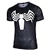 WUKE Men's Spider Man Short T-shirt
