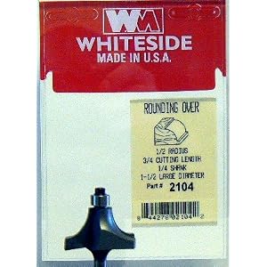 Whiteside - WS2104 - 1 1 2 Beading Bit w  Ball Bearing Guide by Whiteside