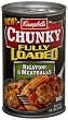 Campbell Chunky Fully Loaded Rigatoni & Meatballs, 18.8-Ounce Units (Pack of 12)