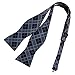 DBA7C01-03 Certificate Family Checkered Self-tied Microfiber Bowtie By Dan Smith