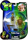 Planet 51 Movie Toy Mini Figure 2-Pack Soldier Pack