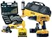 Dewalt 18 Volt Drill Driver with Angle Grinder, Torch, Batteries, Bit Set and Carry Case