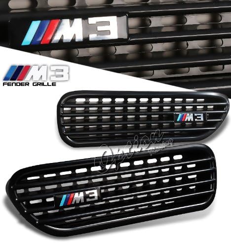 3 SERIES - E46 99-05 FENDER GRILLE - BLACK