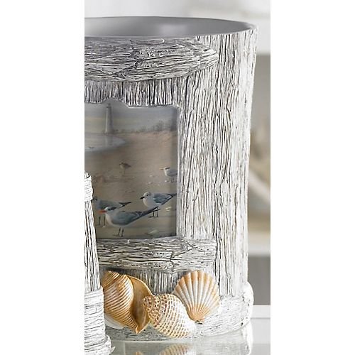 Creative Bath At the Beach Wastebasket