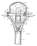 Black Pearl Halogen Torchiere 