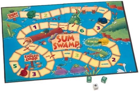 Learning Resources Sum Swamp Game Toy, Kids, Play, Children