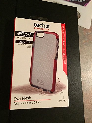 Tech21 - Impact Evo Mesh Drop Protective Case for Apple iPhone 6 Plus 5.5 - Smokey