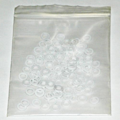 XBOX 360 Bulk Hardware Lot for XBOX 360 X-Clamp Replacement RROD Fix 100 Nylon Washers Only (Parts for Over 6 XBOX 360's) & Complimentary Deluxe Instructional e-Manual (1 Hand-Counted Bag of 100)
