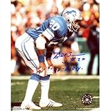 Billy Sims Autographed Detroit Lions 8x10 Photo w/ "80 ROY"