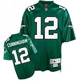 Philadelphia Eagles NFL Jersey Randall Cunningham #12 Green Throwback Jersey Size 56