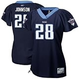 Chris Johnson Navy Reebok Field Flirt Tennessee Titans