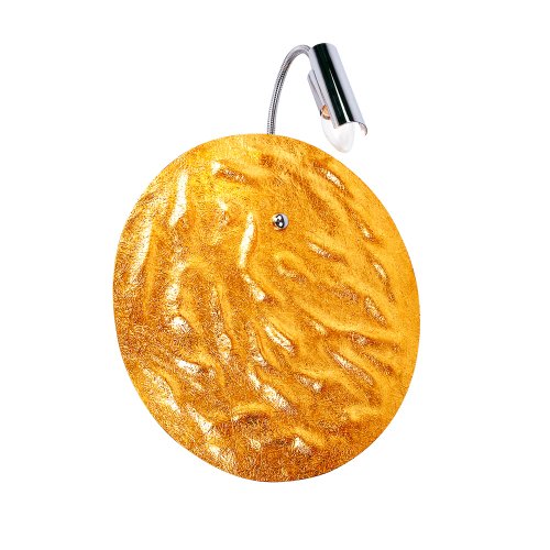 S-Luce IB4043-1 Blister Wandleuchte 1 x E14 &oslash; 41 cm, gold Preisvergleich