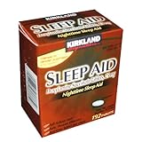 Kirkland Signature Nighttime Sleep Aid (Doxylamine Succinate 25 mg), 96-Count Tablets (Pack of 2)