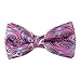 EBD7B01-05 Multi Paisley Creative Store Microfiber Pre-tied Bowtie By Epoint