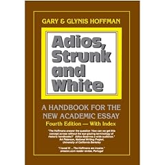 Adios, Strunk and White