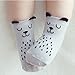 Cuca Dunna Infant Socks Baby Socks Toddler Socks for Girls and Boys,Anti Skid Socks 4 Pairs (M 2-4years, Boy)
