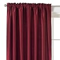 Classic Home Faux-Silk Window Panel - Molly Red