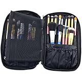 Hotrose&reg; 2015 Timed Promotion Multifunctional Makeup Brush Zipper High Quality Cosmetic Case for Travel & Home Use