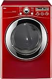 LG 7.3 cuft Front Control Elec Dryer Red
