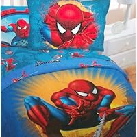 Spider Sense Spider-man Twin / Full Comforter with Bonus sham and pillowcase