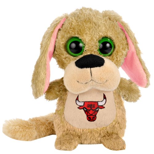 Chicago Bulls 8" Big Eye Plush Dog