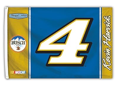 Kevin Harvick #4 2016 3x5 DRIVER NUMBER Flag w/grommets Outdoor Banner Nascar Racing