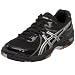 ASICS Women's GEL-1130V Volleyball Shoe,Black/Silver,7.5 B US