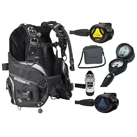 Oceanic Scuba Diving Dive Equipment's Supply Gear Package Set