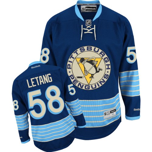 Reebok Pittsburgh Penguins Kris Letang Premier Third Jersey Large