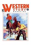 Buyenlarge 10657-3CG28 Western Story Magazine: Western Pair 28x42 Giclee on Canvas