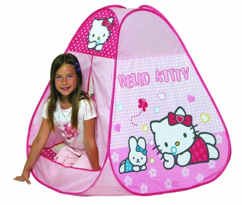 D'Arpège - Plein Air - Tente Pliable Hello Kitty - Dimensions 90x90x90 cm