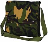 Fox Satchel Shoulder Bag, Woodland Camo