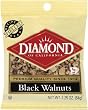 Diamond Nuts Black Walnuts, 2.25-Ounce Bags (Pack of 12)