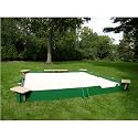 10' Square Sandbox by SandLock