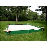 10' Square Sandbox by SandLock