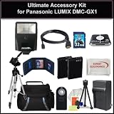 Advanced Accessory Package For Panasonic LUMIX DMC-GX1 GX1 Digital Camera