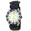 Field and Stream Mens Watch Quartz Velcro Navy Band