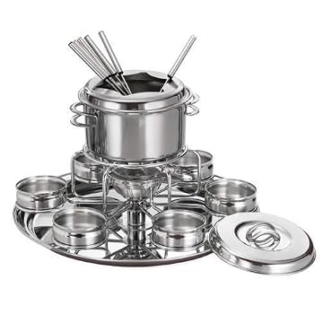 Tramontina Gourmet Collection Professional 16 Pc. Stainless Steel Fondue Set
