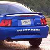 Ford Mustang Rear Bumper Chrome Letters Insert