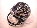 2011 BALTIMORE RAVENS TEAM SIGNED AUTOGRAPHED FULL SIZE HELMET JOE FLACCO RAY LEWIS COA + HOLOGRAM