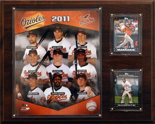 MLB Baltimore Orioles 2011 Team Plaque