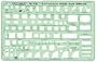 Timely Template 32T Expanded House Template - 1/4 Inch