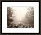 "Parish Hill Bridge" by Christine Triebert - Framed Artwork