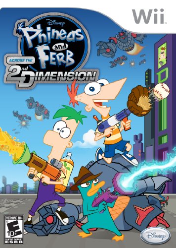 Phineas and Ferb: Across the 2nd Dimension - Nintendo Wii Phineas and Ferb: Across the 2nd Dimension - Nintendo Wii